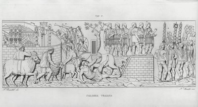 La Colonna Trajana, Traianus oszlopa alkotó: Italian School