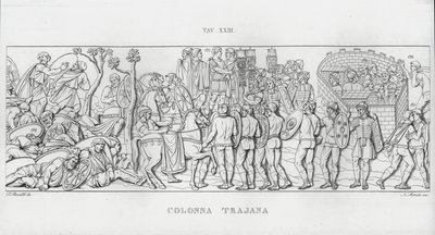La Colonna Trajana, Traianus oszlopa alkotó: Italian School