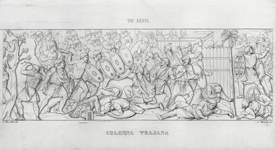La Colonna Trajana, Traianus oszlopa alkotó: Italian School