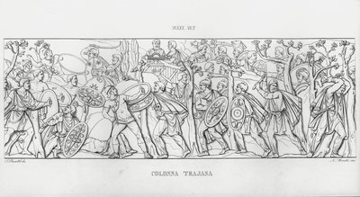 La Colonna Trajana, Traianus oszlopa alkotó: Italian School