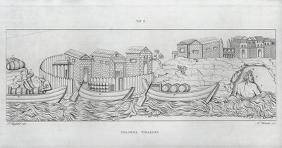 La Colonna Trajana, Traianus oszlopa alkotó: Italian School