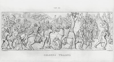 La Colonna Trajana, Traianus oszlopa alkotó: Italian School