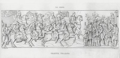 La Colonna Trajana, Traianus oszlopa alkotó: Italian School