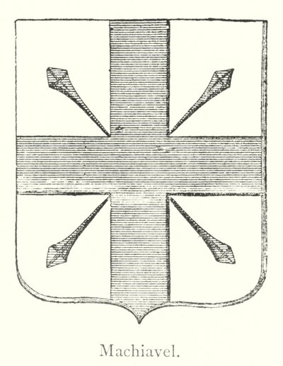 Machiavel (metszet) alkotó: Italian School