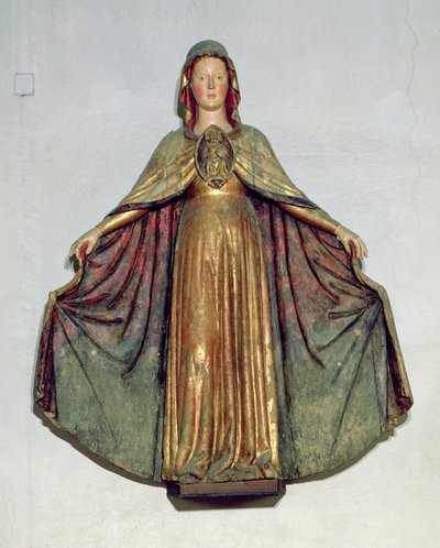 Irgalmas Madonna (festett fa) alkotó: Italian School