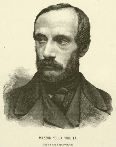 Mazzini Nella Virilita (metszet) alkotó: Italian School