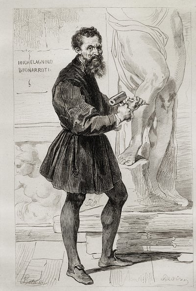 Michelangelo Buonarroti szobrász alkotó: Italian School