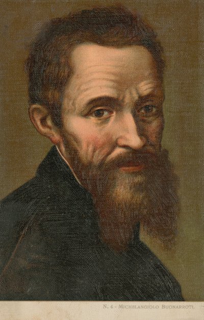 Michelangelo, olasz művész (kromolit) alkotó: Italian School
