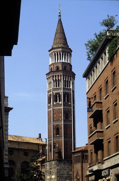 Milánó: San Gottardo harangtornya. alkotó: Italian School