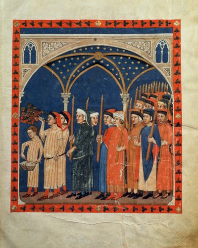 Ms 973 c.20 A körmenet alkotó: Italian School