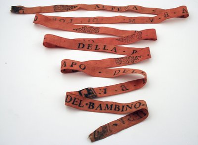 Narancssárga zarándok szalag alkotó: Italian School
