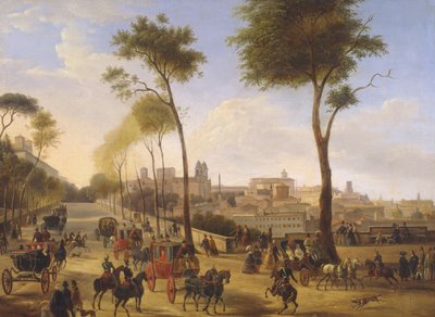 Sétáljon a Pinciohoz alkotó: Italian School