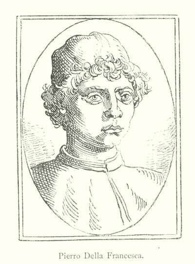 Piero Della Francesca (metszet) alkotó: Italian School