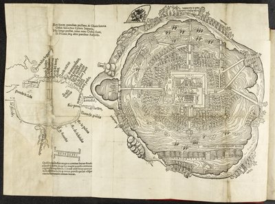 Mexikó terve, Hernando Cortés, La preclara narratione di Ferdinando Cortese della Nuoua Hispagna, Velence alkotó: Italian School