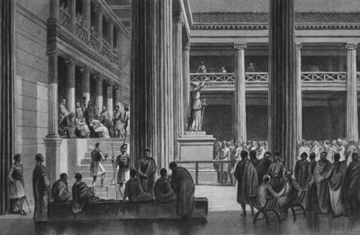 Pompei: Bazilika (litho) alkotó: Italian School