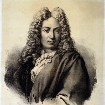 Arcangelo Corelli (1653-1713) olasz zeneszerző és hegedűművész portréja alkotó: Italian School