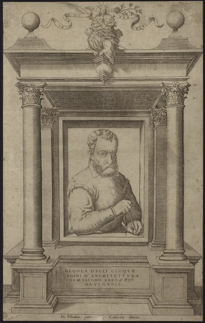 Giacomo Barozzi da Vignola portréja alkotó: Italian School