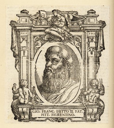 Gianfrancesco Penni vagy Giovan Francesco, il Fattore olasz festő portréja, 1488-1528 körül alkotó: Italian School