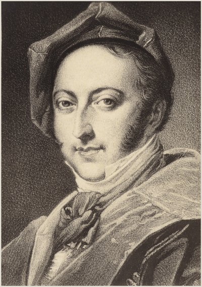 Gioachino Rossini portréja alkotó: Italian School