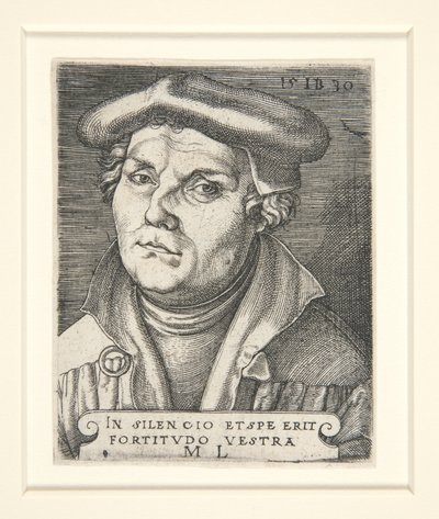 Luther Márton portréja alkotó: Italian School