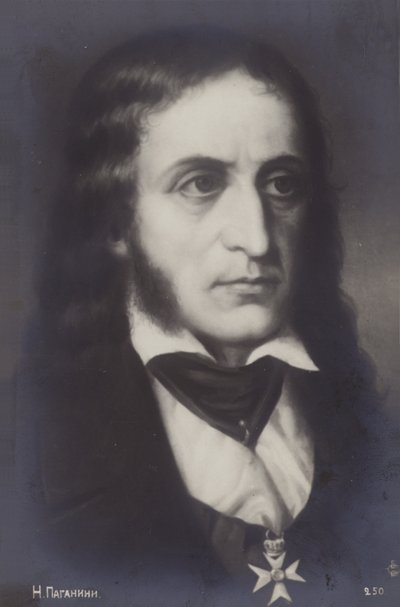 Niccolo Paganini portréja alkotó: Italian School