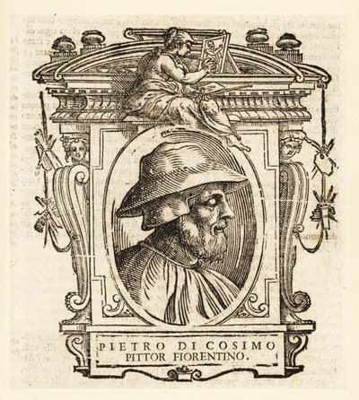 Piero di Cosimo, a firenzei reneszánsz olasz festő portréja alkotó: Italian School