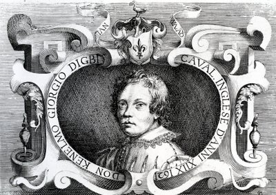 Sir Kenelm Digby portréja, 1621 alkotó: Italian School