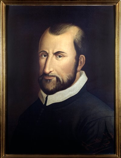 Giovanni Pierluigi da Palestrina (1525-1594) olasz zeneszerző portréja. alkotó: Italian School
