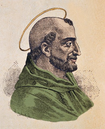 Anicet pápa portréja (Anicetus vagy Aniceto) (kb. 155-166) alkotó: Italian School