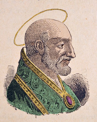 Caius pápa portréja (Caio vagy Gaius) (293-296) alkotó: Italian School
