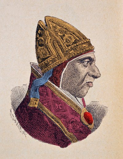 III. Calixtus pápa (1455-1458) portréja alkotó: Italian School