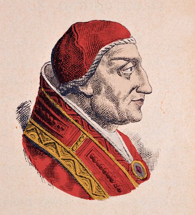 Kelemen pápa portréja IV alkotó: Italian School