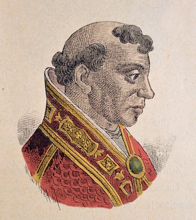 Formose pápa portréja (Formoso, Formosus) (891-896) alkotó: Italian School
