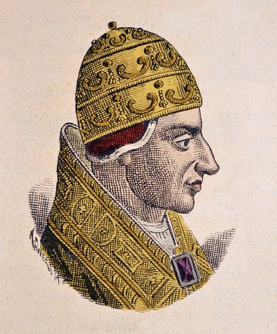 XVII. János pápa portréja (Giovanni, Ioannes) (1003) alkotó: Italian School
