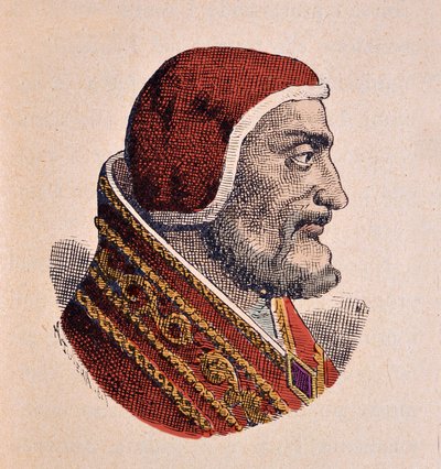 XXI. János pápa (Giovanni, Ioannes) portréja (1276-1277) alkotó: Italian School