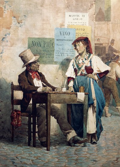 Nyilvános írnok, Olaszország alkotó: Italian School