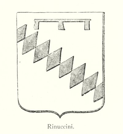Rinuccini (metszet) alkotó: Italian School