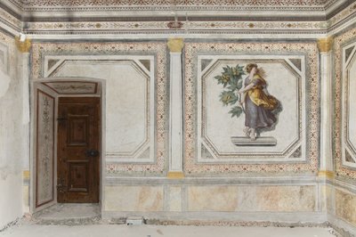 A zene szobája (freskó) alkotó: Italian School