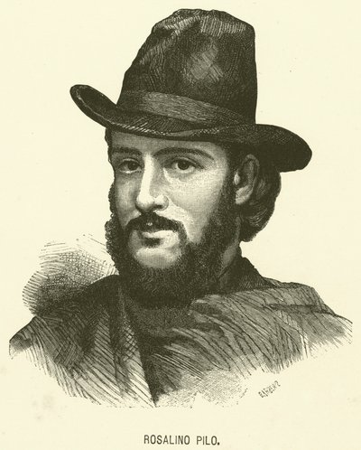 Rosalino Pilo (metszet) alkotó: Italian School
