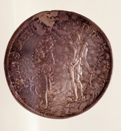 Ezüst piastra Firenzéből, Medici III. Cosimo uralkodása (1642-1723) alkotó: Italian School