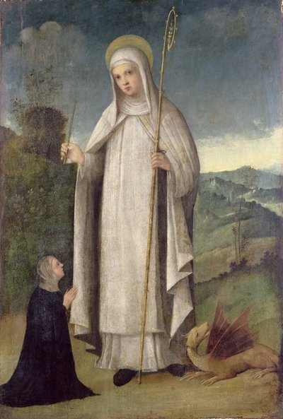 Szent Margit, 1500 körül (panel) alkotó: Italian School