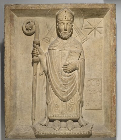 St. Prosper, 1200-25 körül (márvány) alkotó: Italian School