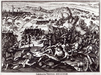 Bécs 1683-as ostroma alkotó: Italian School