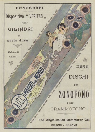 The Anglo-Italian Commerce Co (színes litográfia) alkotó: Italian School