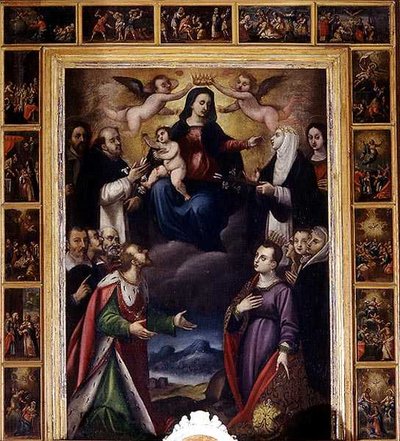 Szűz Mária mennybevétele (olaj, vászon) alkotó: Italian School