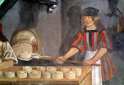 A pék (freskó) alkotó: Italian School