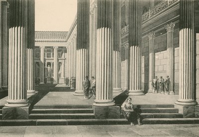 A bazilika, ahogy volt (mélynyomás) alkotó: Italian School