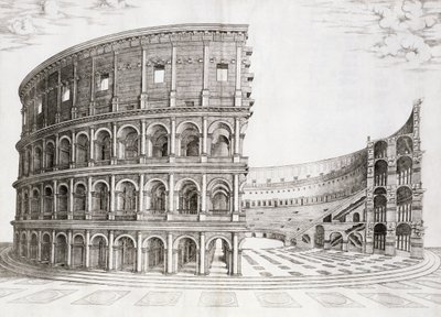 A 80-ban épült Colosseum alkotó: Italian School
