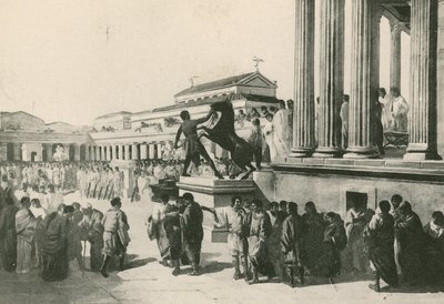 Választások a Civil Fórumban (mélynyomat) alkotó: Italian School