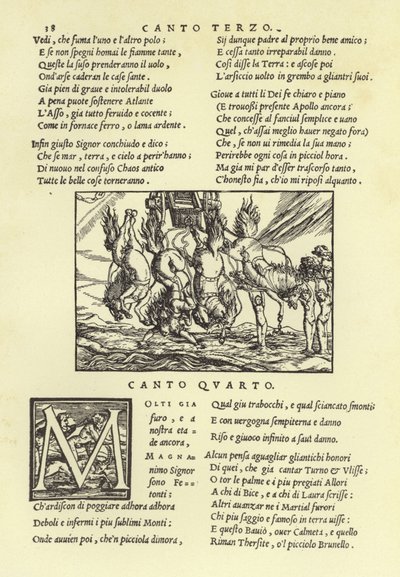 Phaeton bukása alkotó: Italian School
